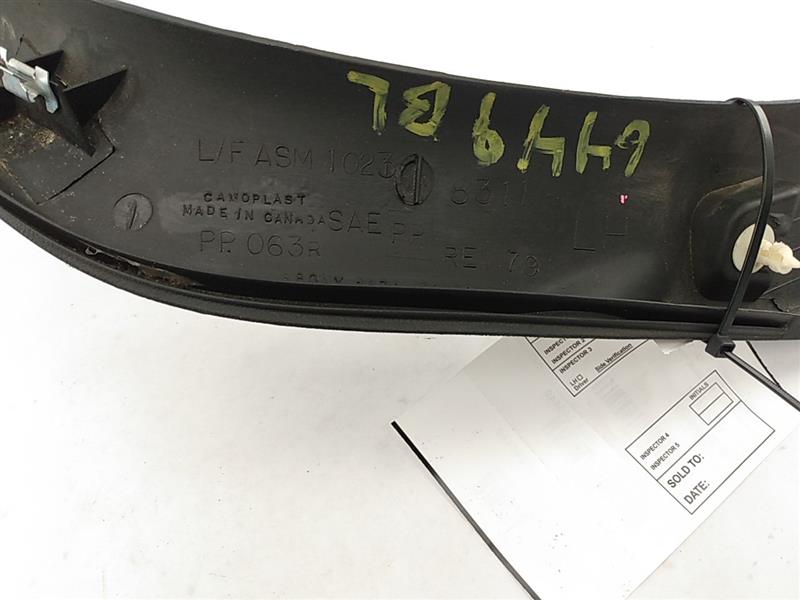 Pontiac Firebird Rear Left Trunk Window Trim