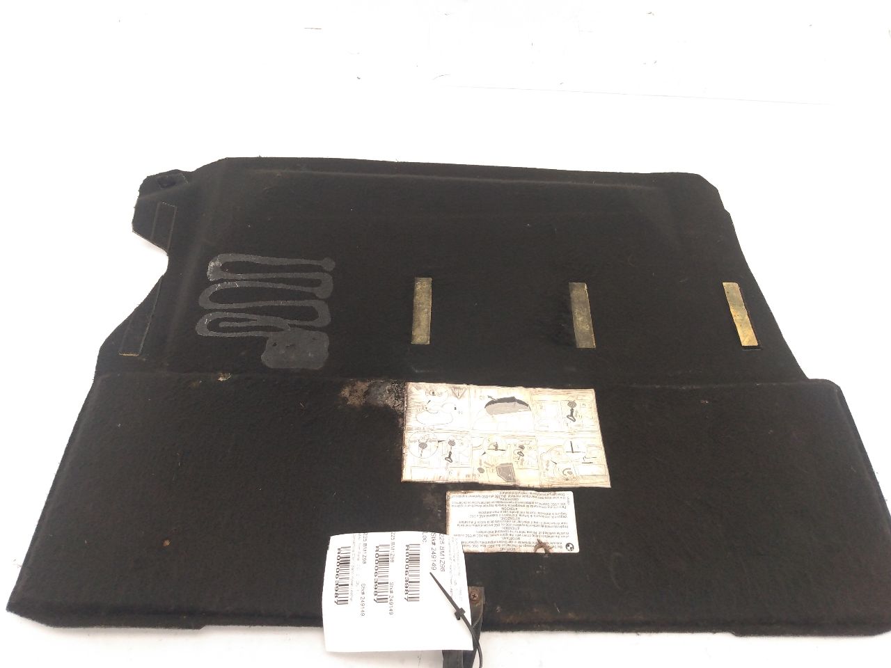 BMW Z3 Trunk Floor Cover