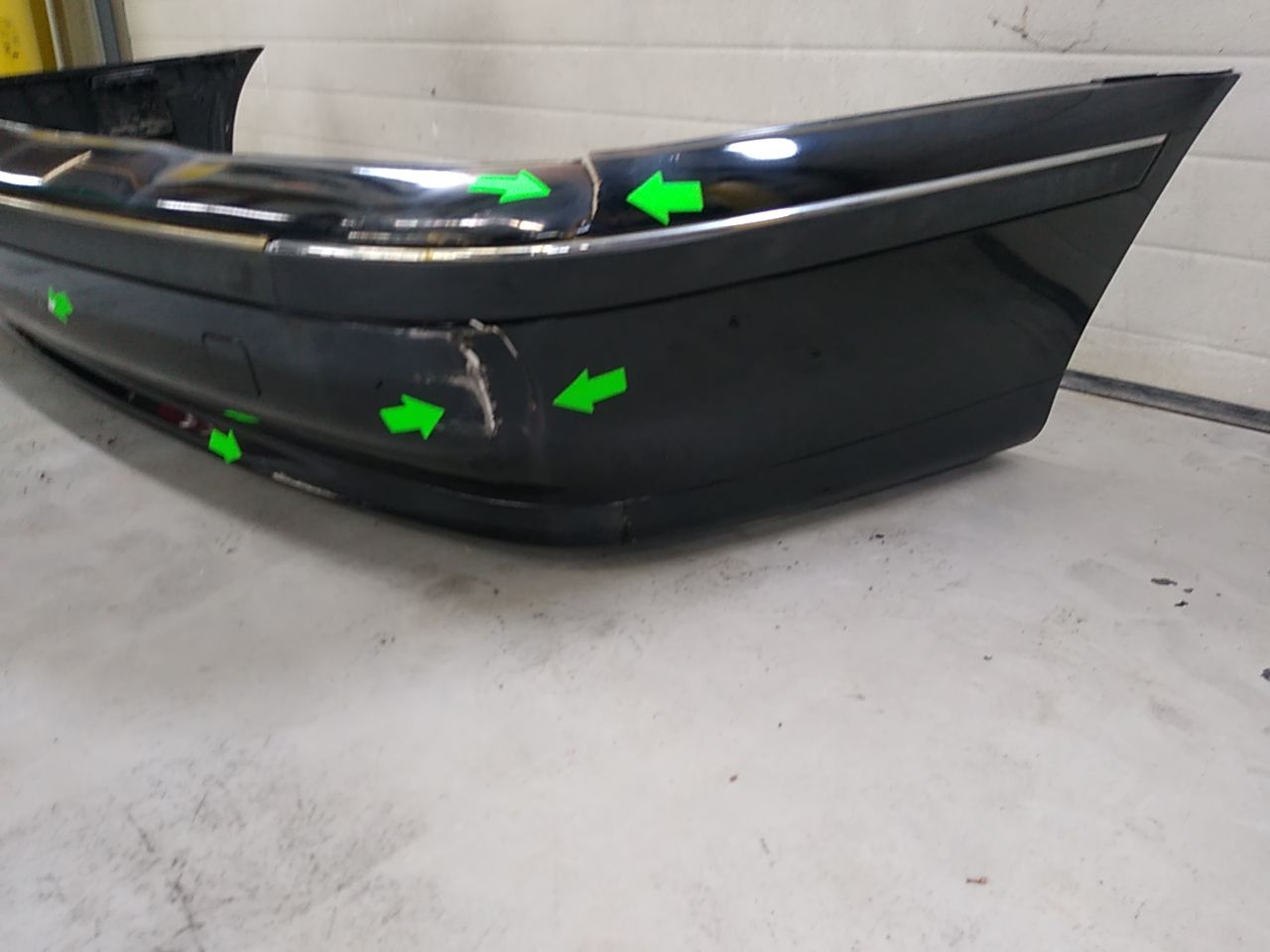 BMW 540I Rear Bumper Cover