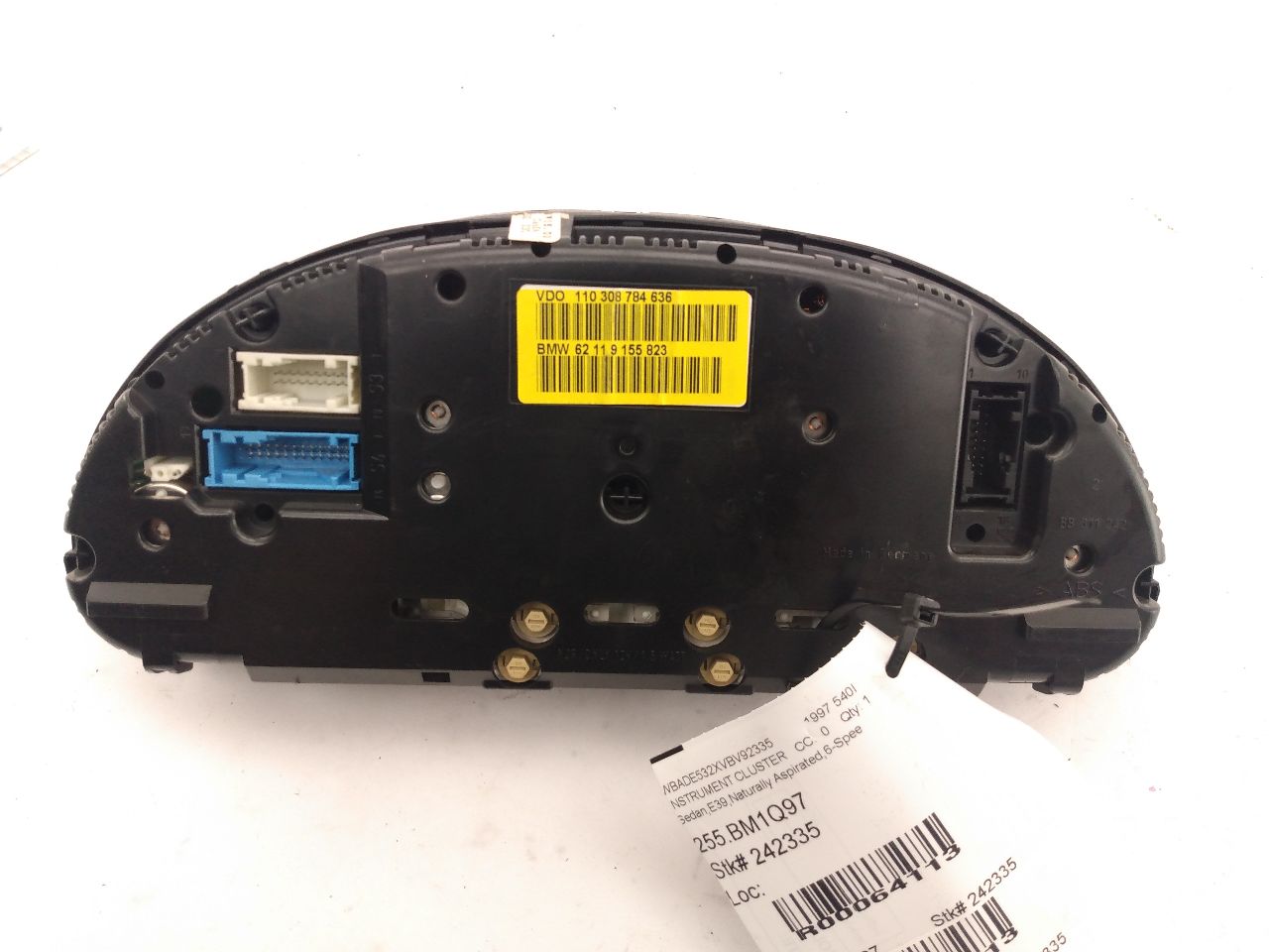 BMW 540I Instrument Cluster