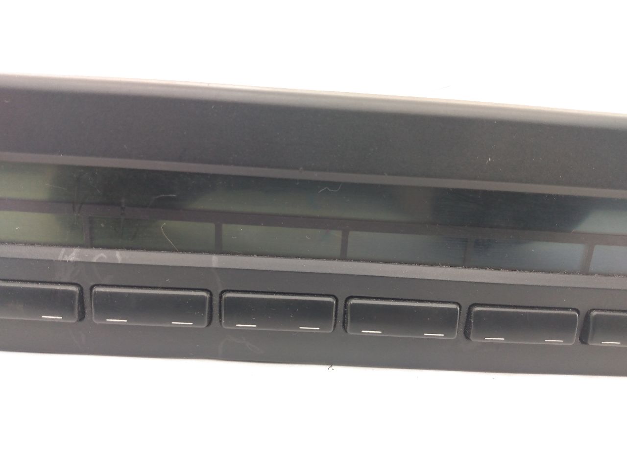 BMW 540I Radio Control & Display Unit