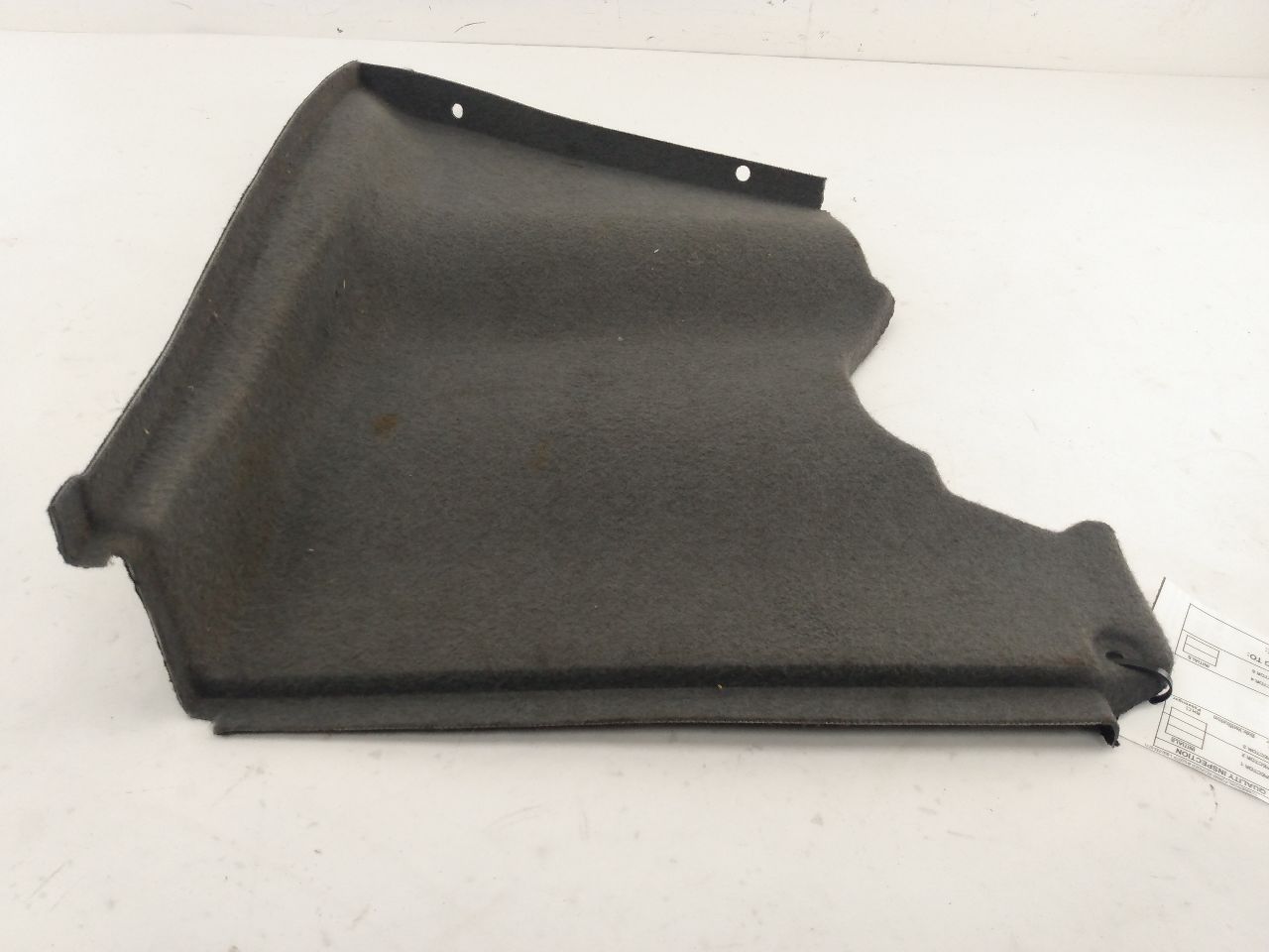 BMW 540I Rear Right Trunk Carpet Wheel Housing Cover - 0