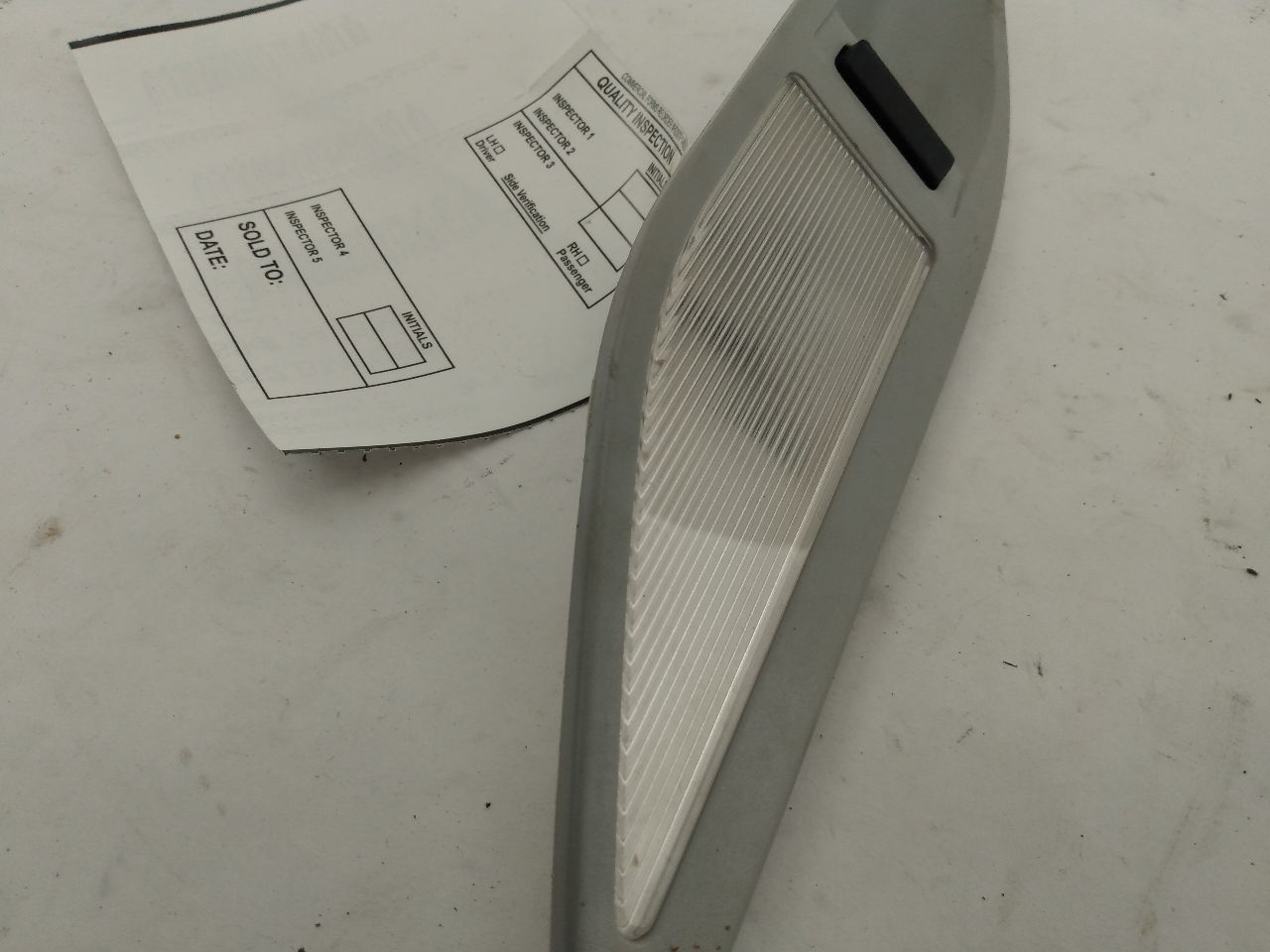 BMW 540I Left C Pillar Lamp