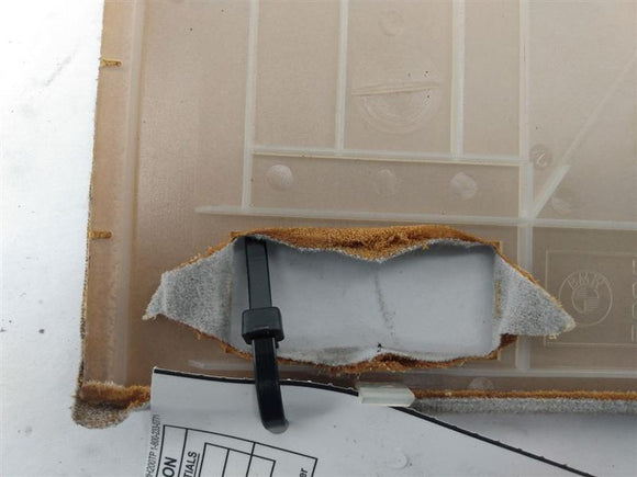 BMW 540I Sunroof Motor Cover Trim Panel