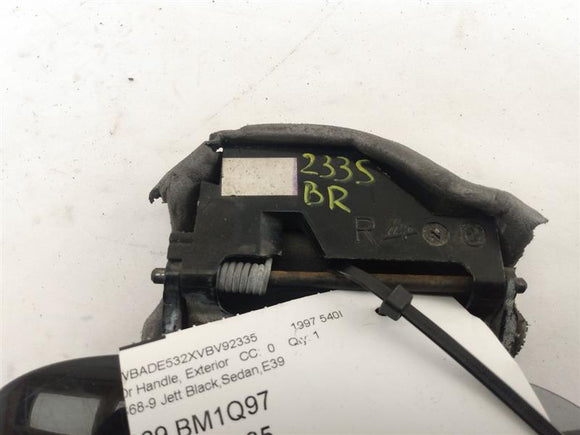 BMW 540I Rear Right Exterior Door Handle