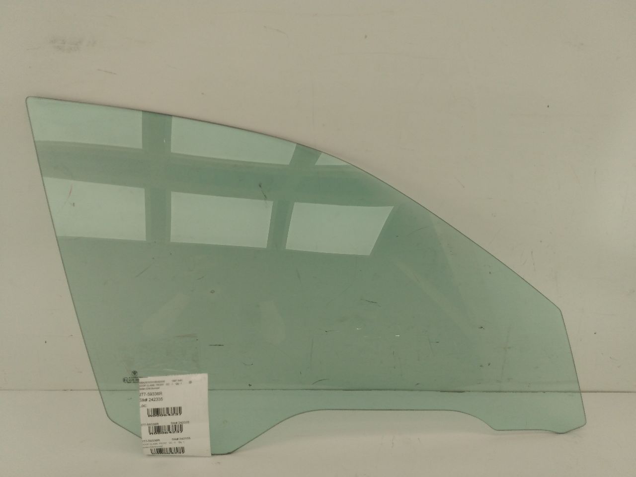 BMW 540I Front Right Door Glass - 0