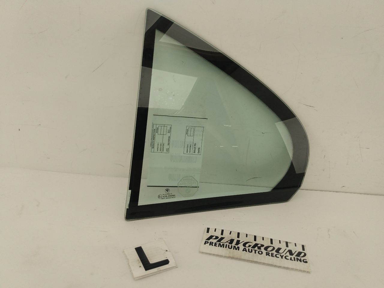 BMW 540I Rear Left Quarter Glass