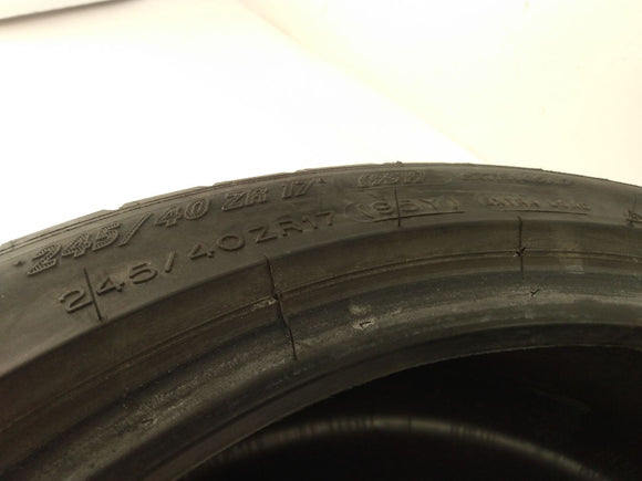 Set Of 2 Tires - Michelin - 245/40 ZR17