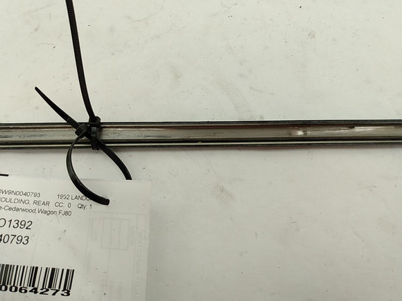 Toyota Land Cruiser Rear Door Exterior Window Moulding Set