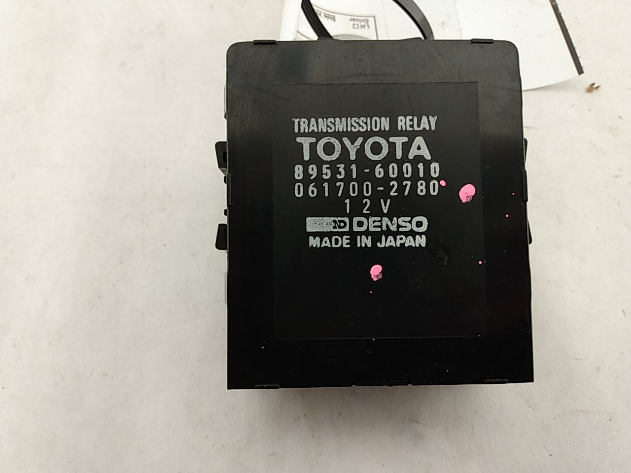 Toyota Land Cruiser Transmission Relay