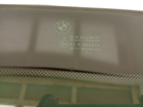 BMW 330Ci Sunroof Glass