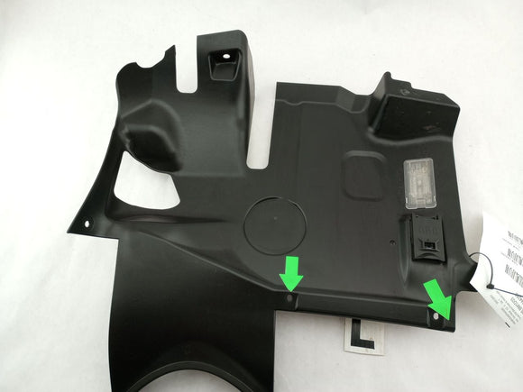 BMW 330Ci Front Under Left Dash Cover Kick Panel