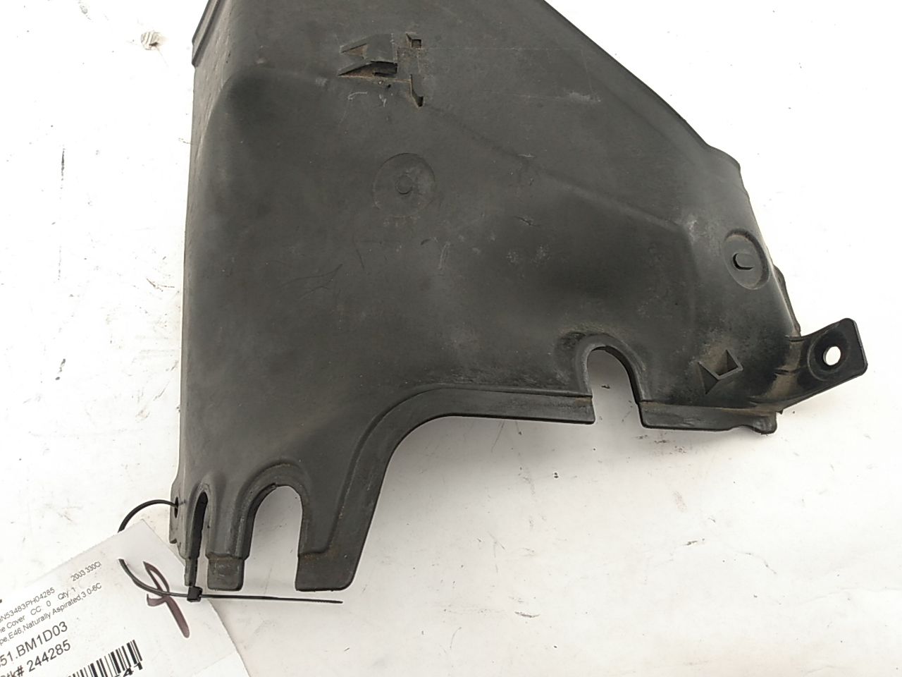 BMW 330Ci Left Engine Compartment Bulkhead