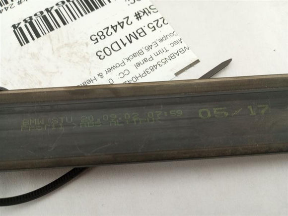 BMW 330Ci Rear Left Moulding Cover Trim