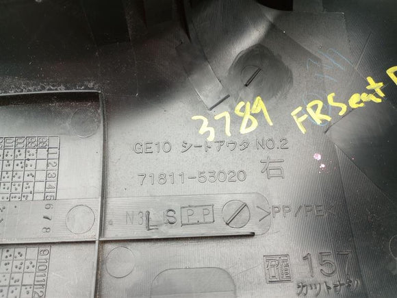 Lexus IS300 Pair Of Front Right Seat Trims