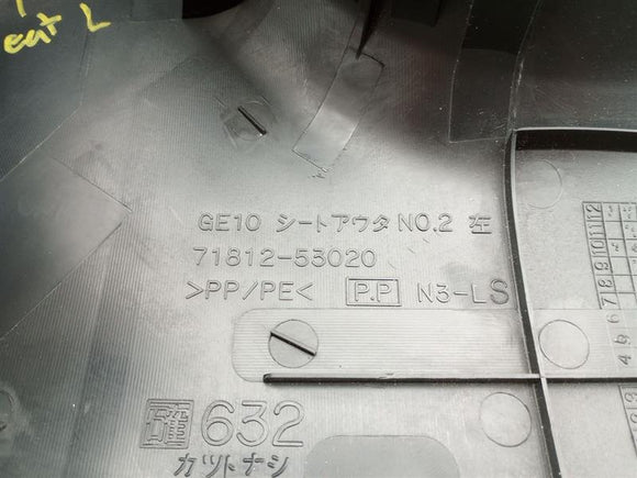 Lexus IS300 Pair Of Front Left Seat Trim