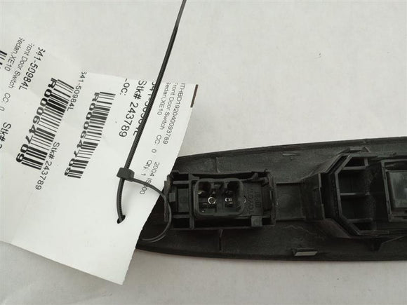 Lexus IS300 Front Right Door Window and Lock Switch