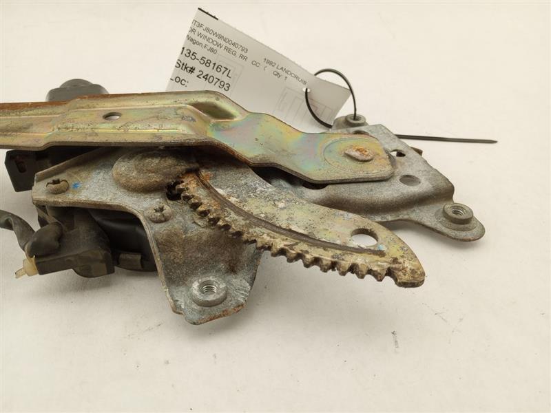 Toyota Land Cruiser Rear Left Window Regulator