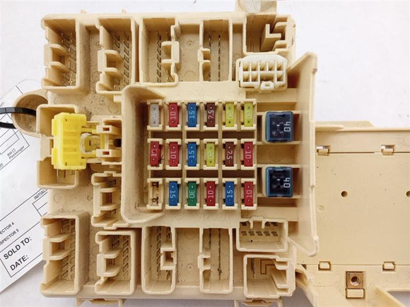 Lexus IS300 Fuse Box Cabin
