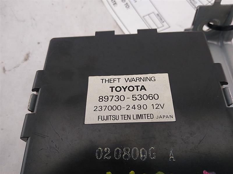 Lexus IS300 Theft Warning Control Module