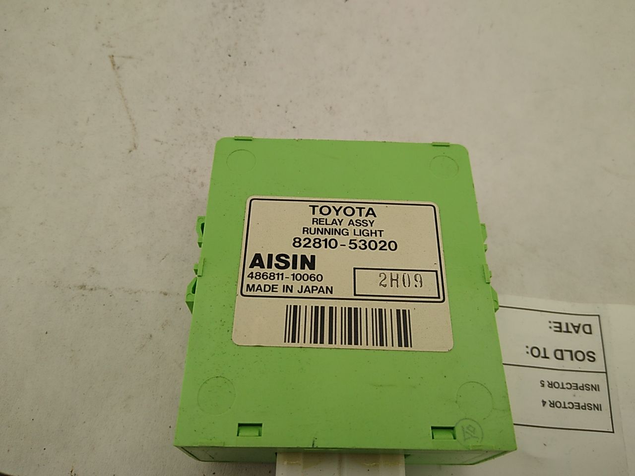 Lexus IS300 Daytime Running Light Relay