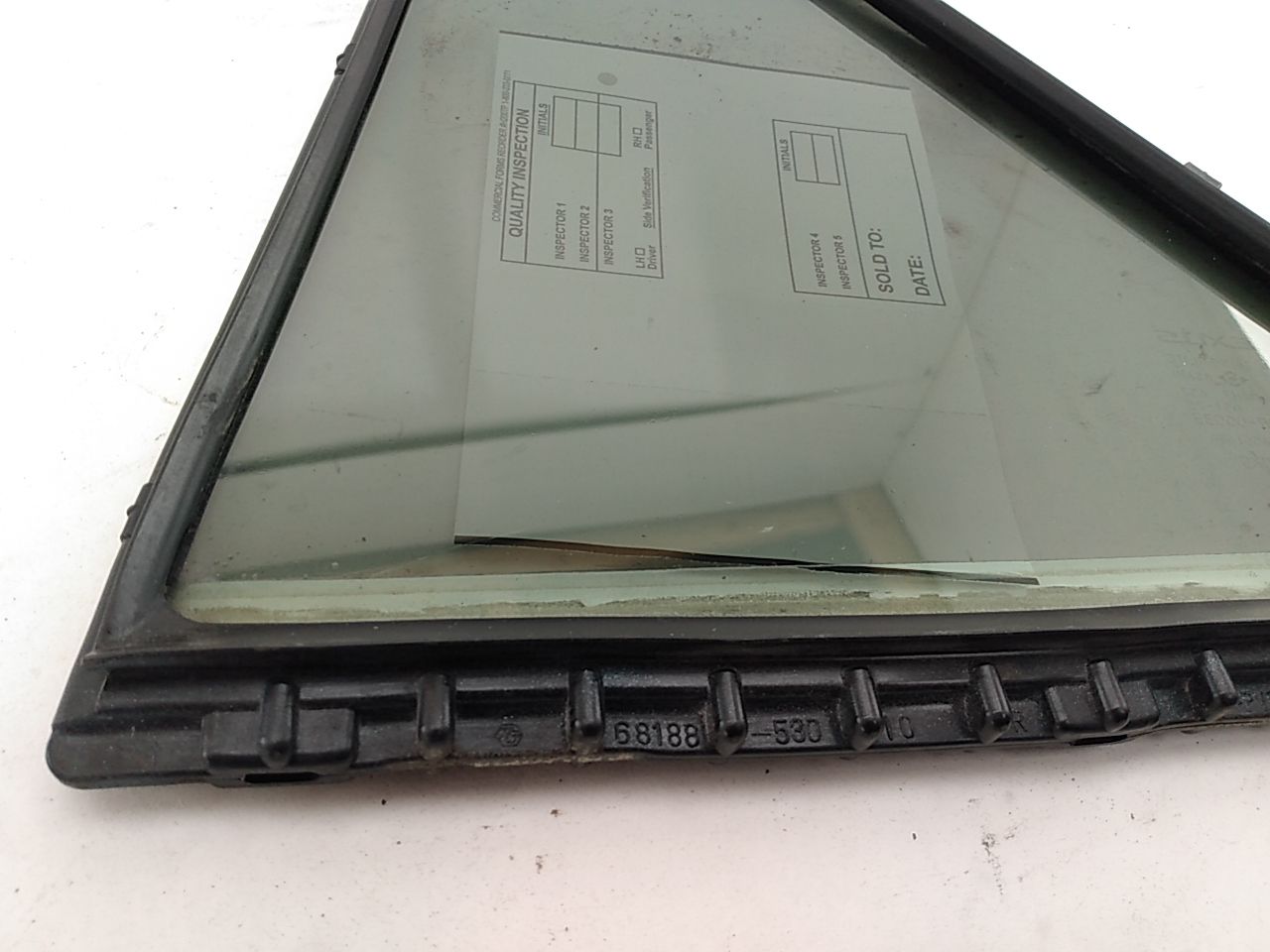 Lexus IS300 Rear Left Quarter Glass