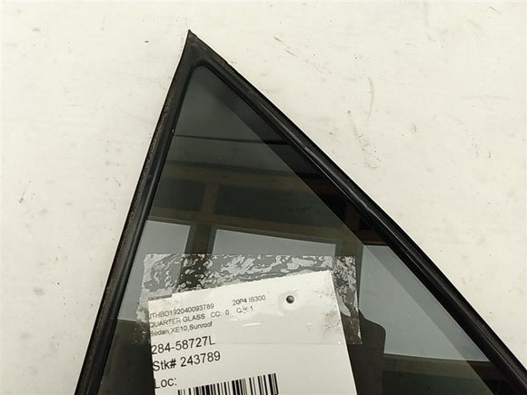 Lexus IS300 Rear Left Quarter Glass