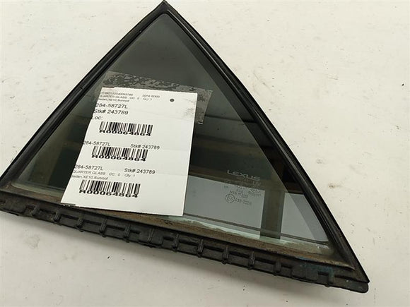 Lexus IS300 Rear Left Quarter Glass