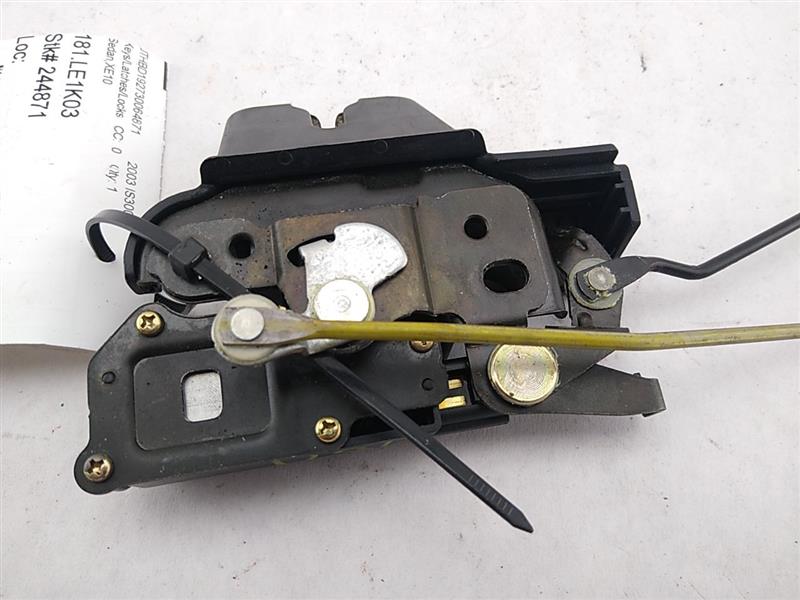 Lexus IS300 Trunk Latch Deck Lid Latch
