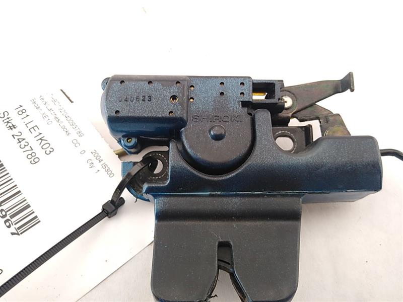 Lexus IS300 Trunk Latch Lid Lock Actuator