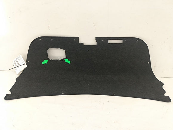 Lexus IS300 Trunk Carpet On Trunk Lid