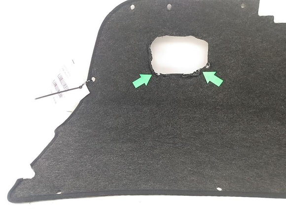 Lexus IS300 Trunk Carpet On Trunk Lid
