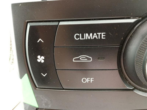 Hyundai Genesis Climate Control