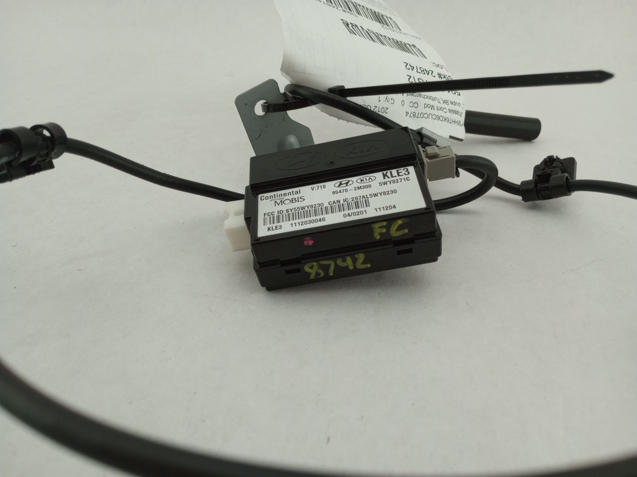 Hyundai Genesis Keyless Entry Unit Module