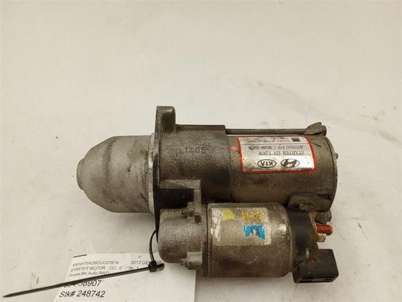 Hyundai Genesis Starter Motor