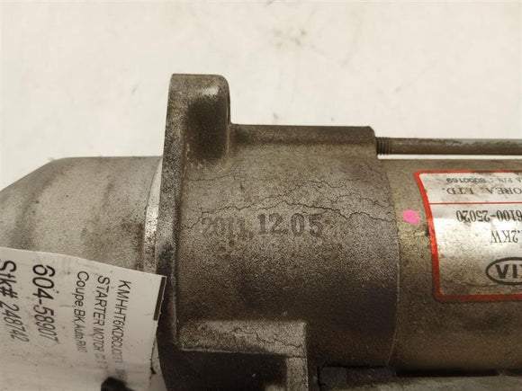 Hyundai Genesis Starter Motor