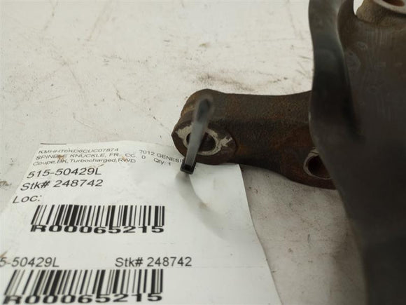 Hyundai Genesis Front Left Spindle Knuckle Assembly