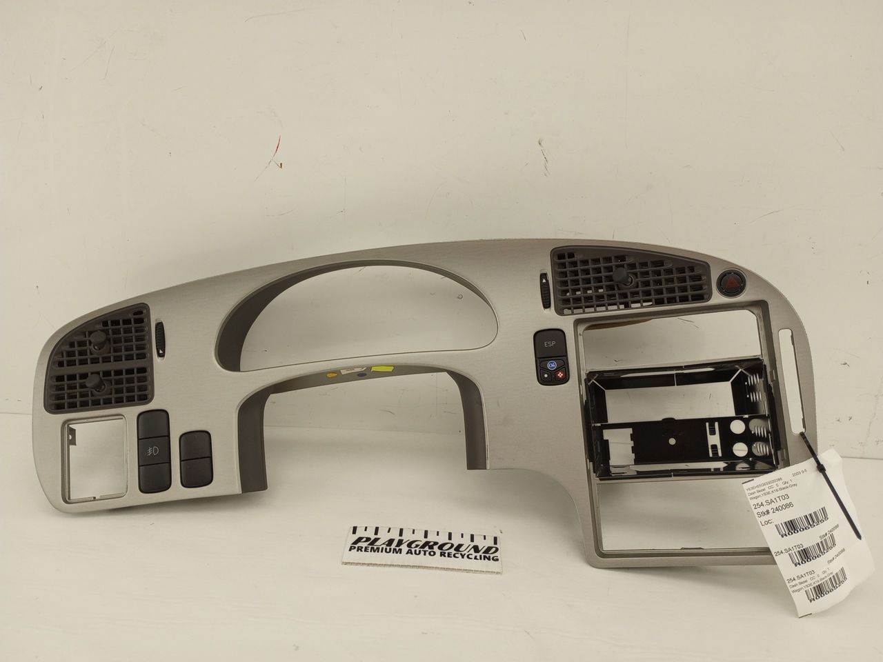 Saab 9-5 Dash Trim Bezel