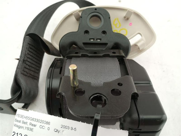 Saab 9-5 Rear Left Seat Belt Retractor