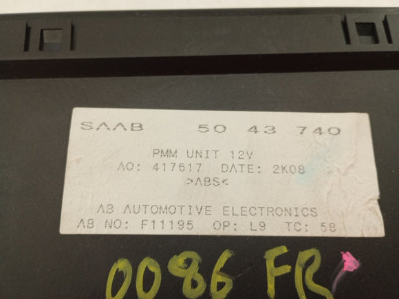 Saab 9-5 Mirror Memory Control Module