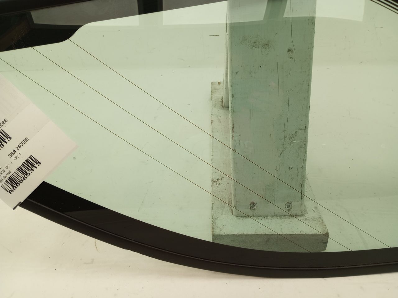 Saab 9-5 Rear Left Quarter Glass