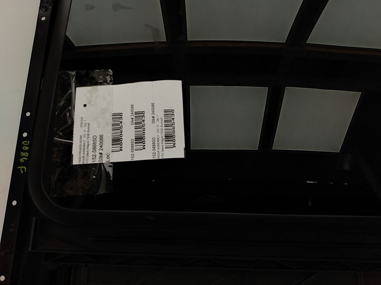 Saab 9-5 Sunroof Assembly