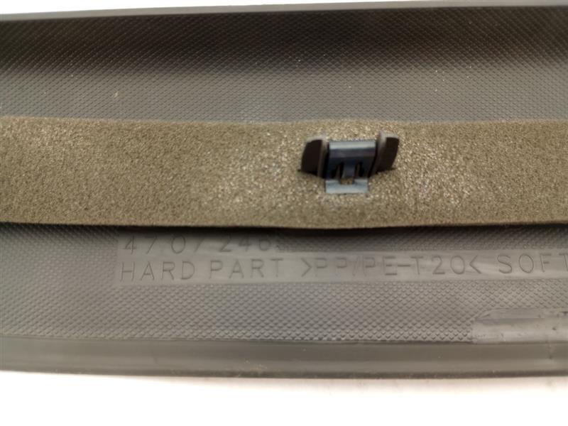 Saab 9-5 Rear Trunk Cargo Trim Plate