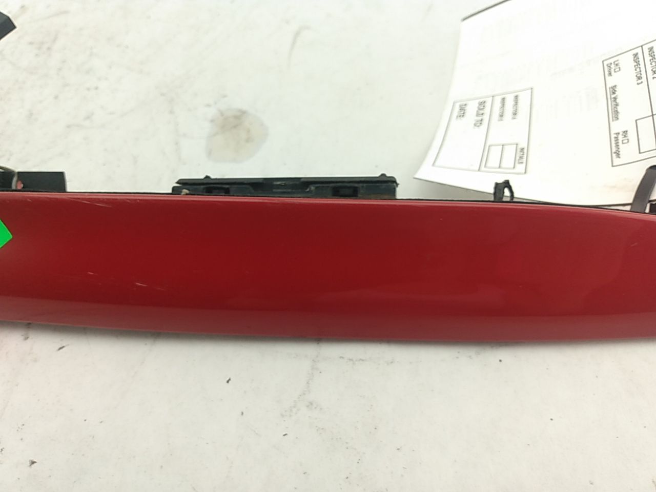 Mini Cooper S Tailgate License Plate Trunk Handle