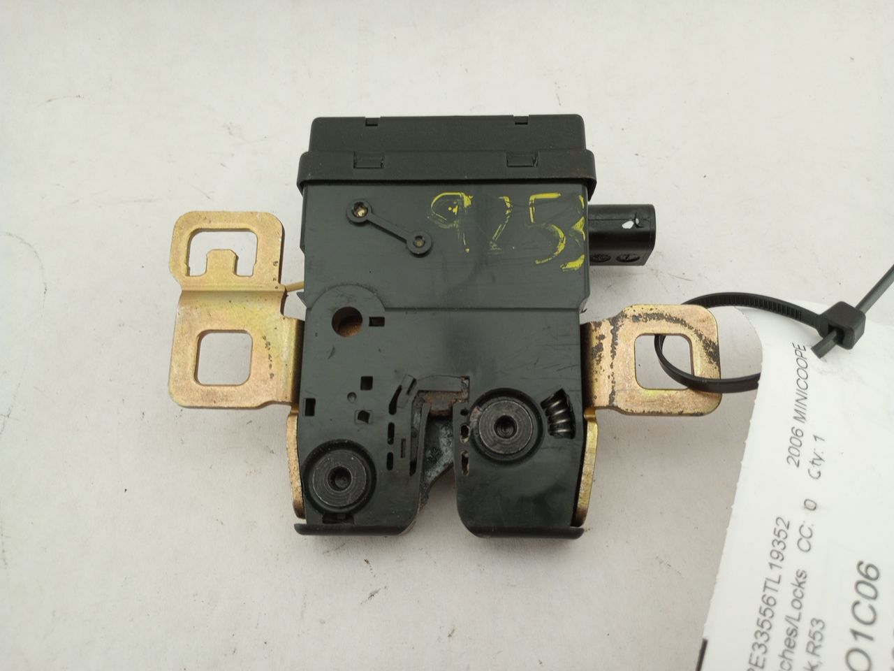 Mini Cooper S Rear Trunk Latch - 0