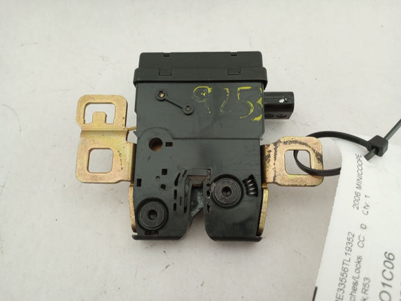 Mini Cooper S Rear Trunk Latch