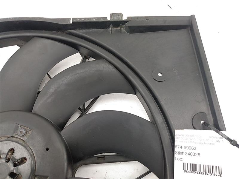 BMW 645Ci Cooling Fan Assembly