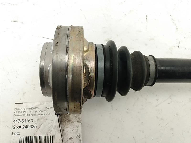 BMW 645Ci Rear Left Axle Shaft