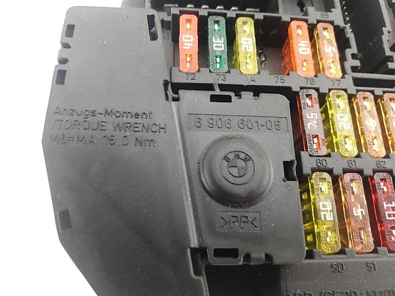 BMW 645Ci Rear Cabin Fuse Box