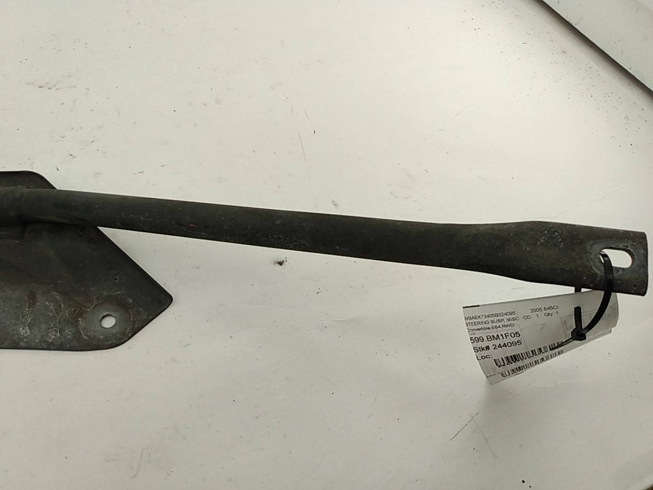 BMW 645Ci Rear Crossmember Brace